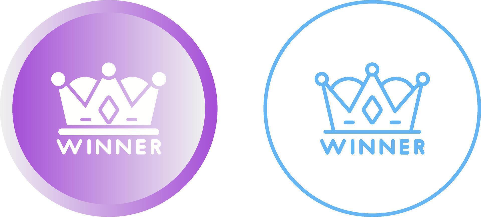 Winner Vector Icon