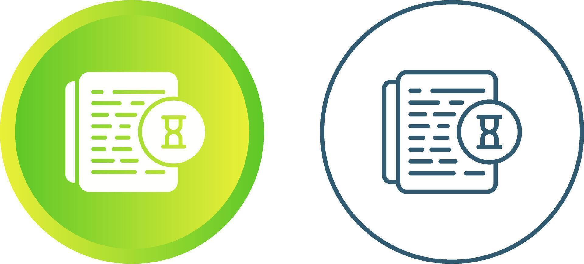 Document Audit Vector Icon