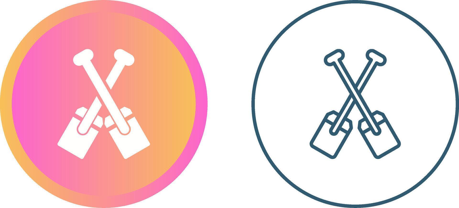 Oar Vector Icon