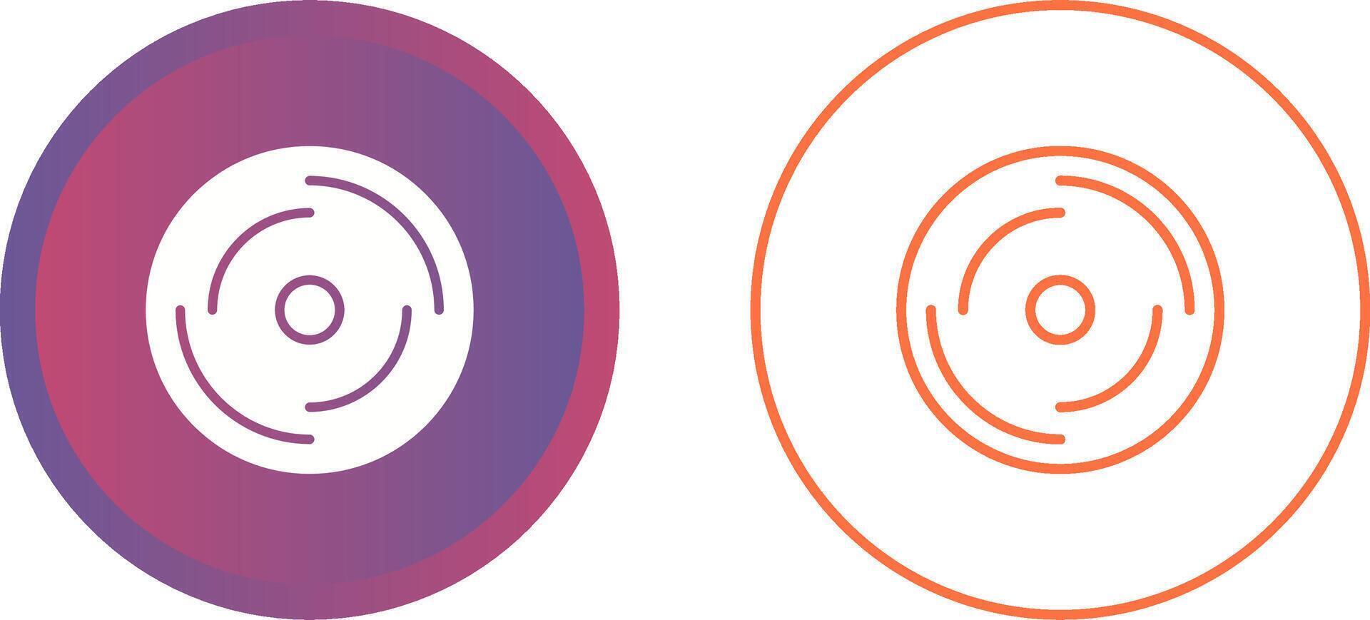 Disk Vector Icon