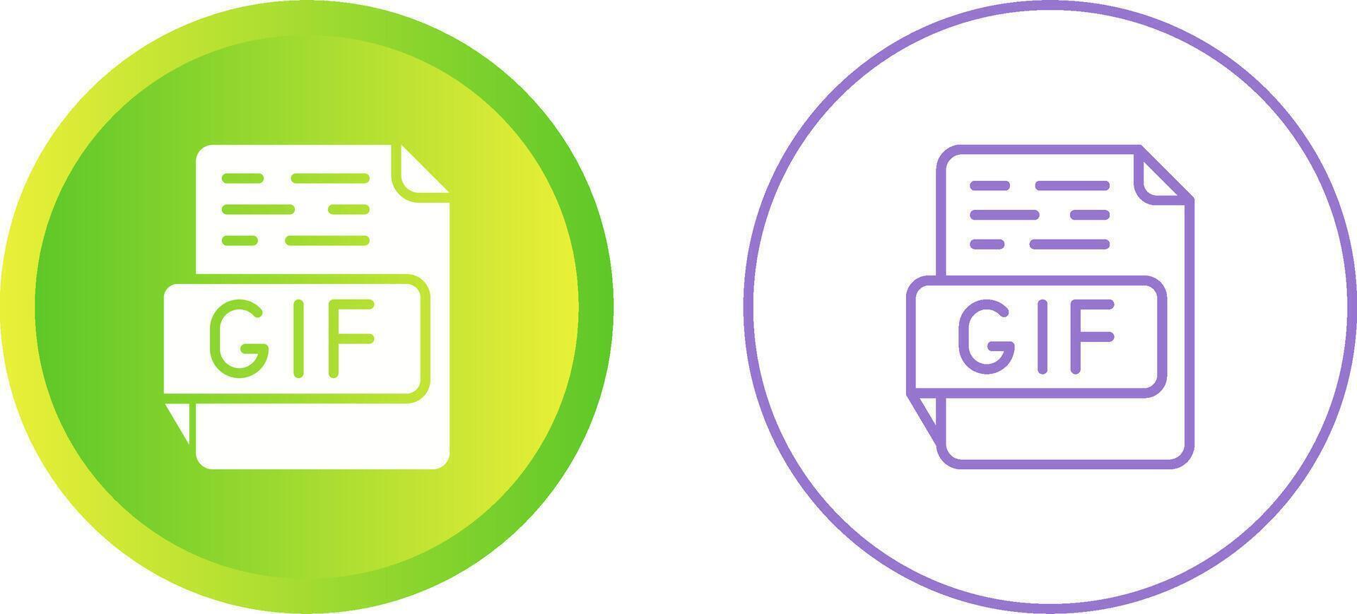 GIF Vector Icon