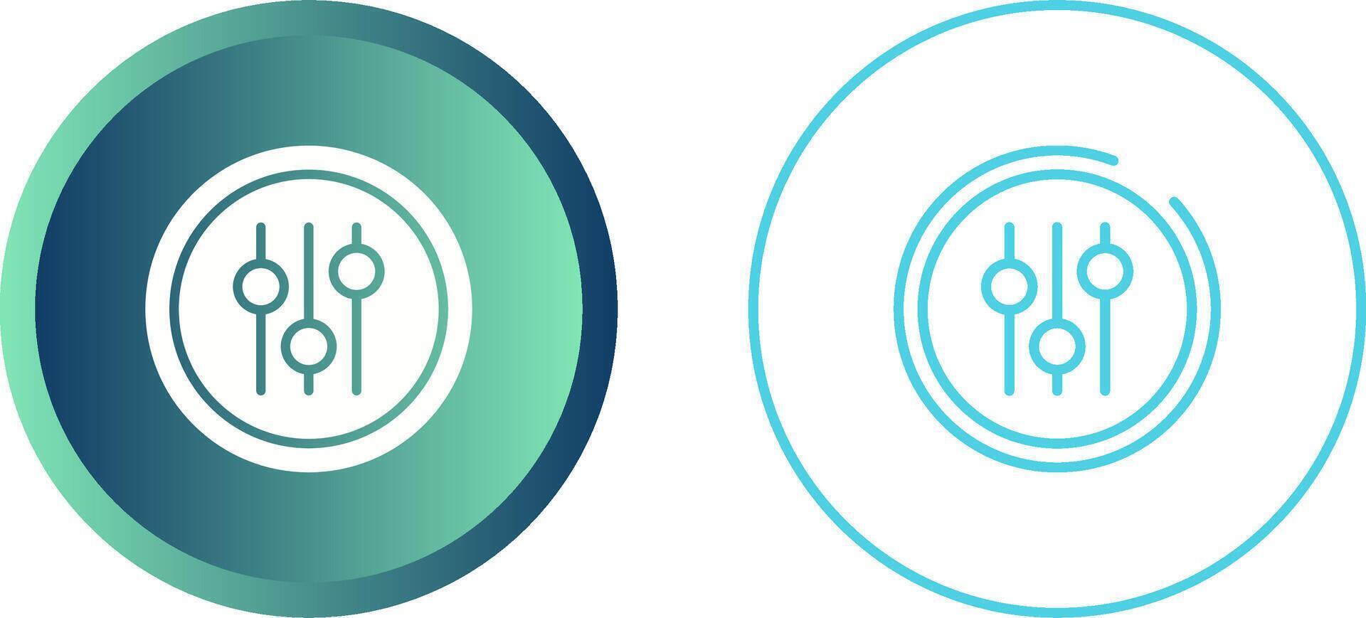 Audio Equalizer Vector Icon