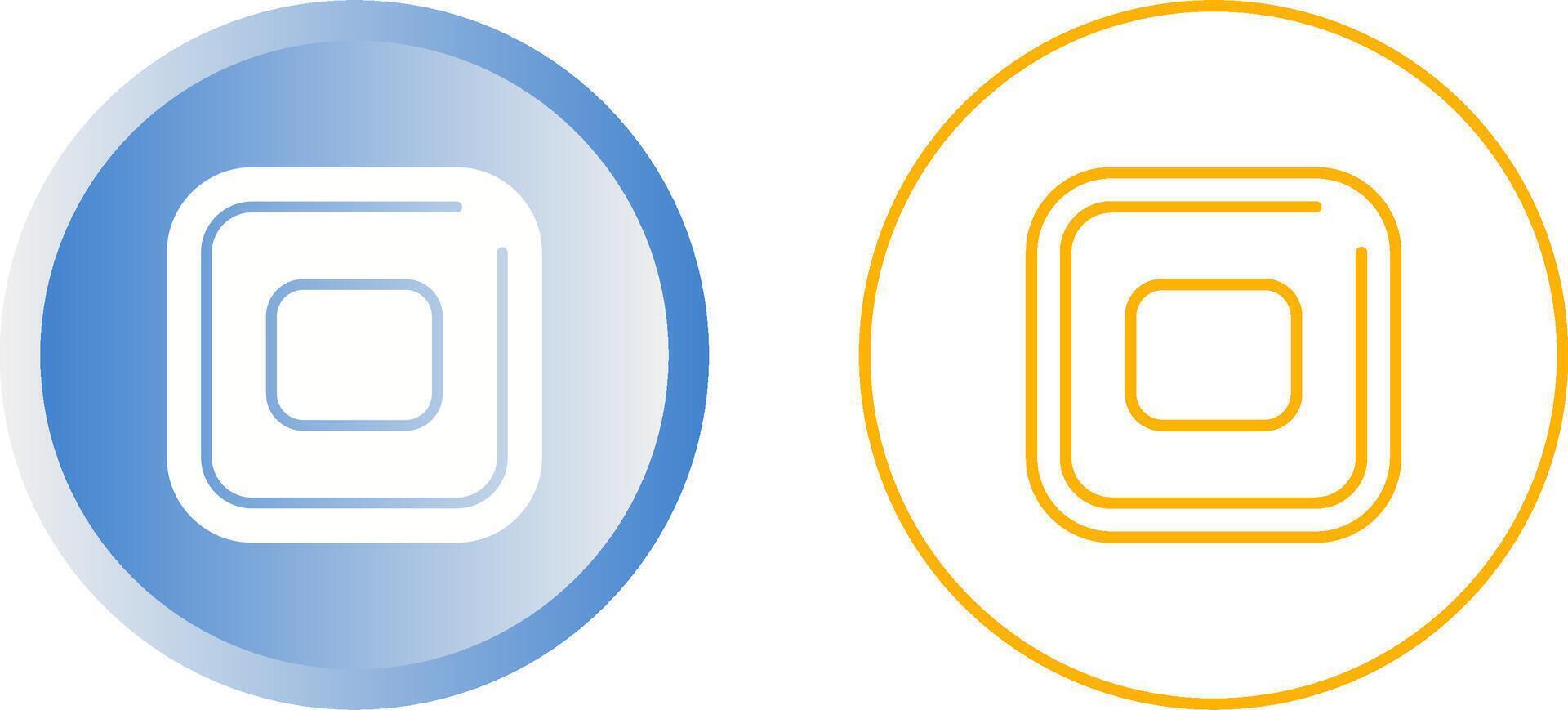 Stop Square Vector Icon