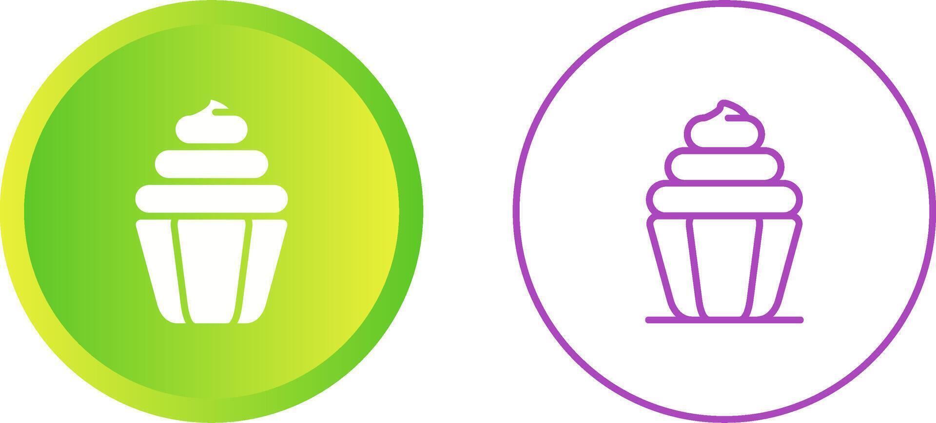 Cupcake Vector Icon