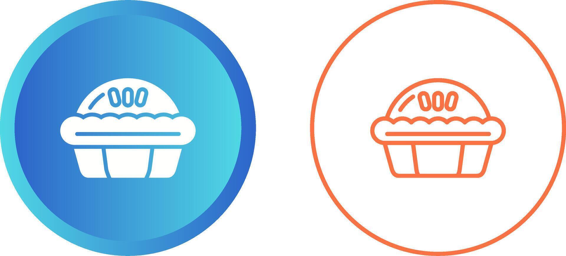 Pie Vector Icon