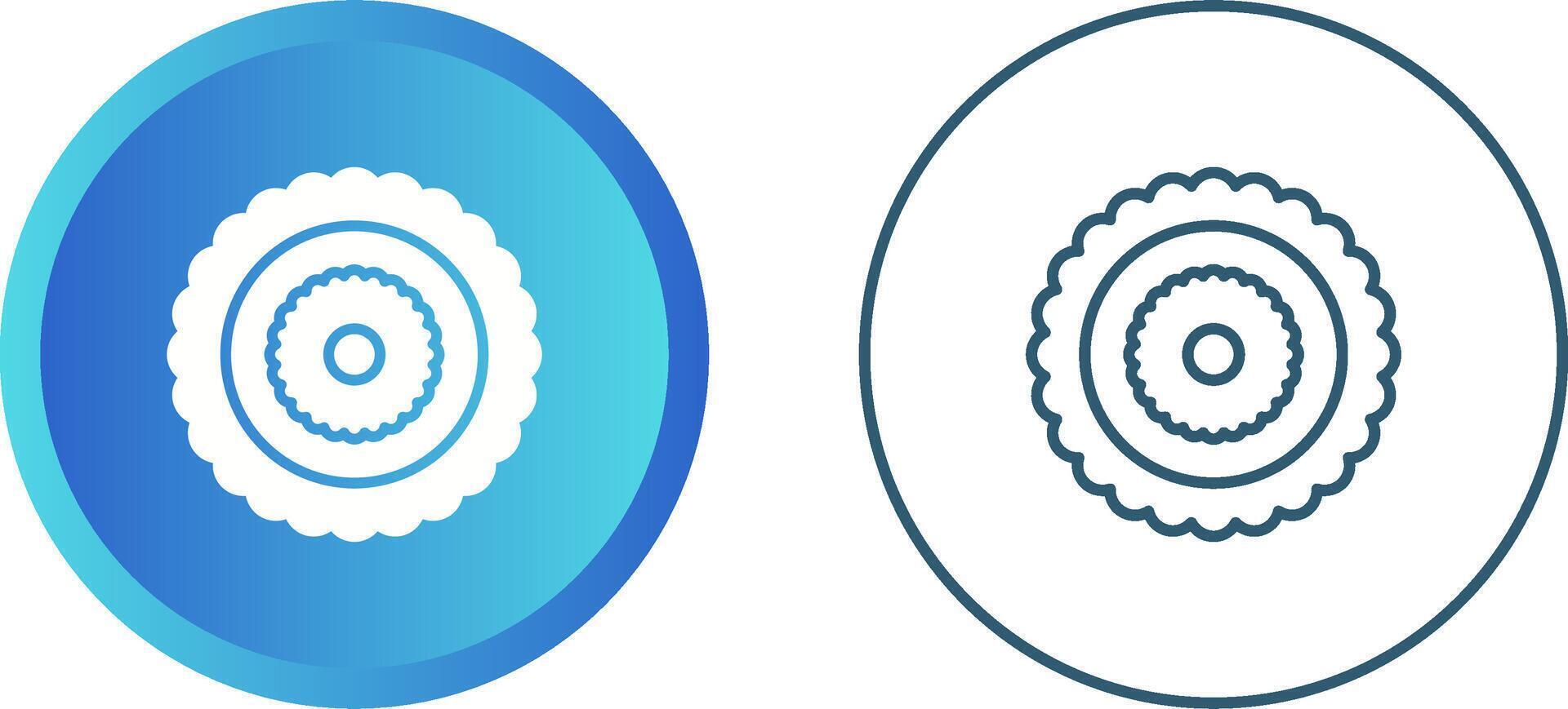 Biscuit Vector Icon