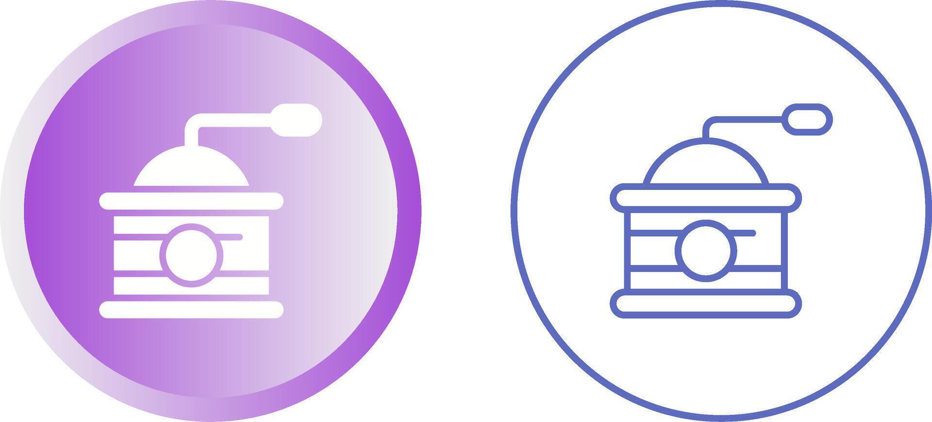 Coffee Grinder Vector Icon
