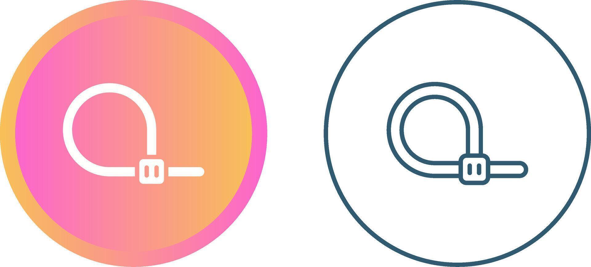 Cable Tie Tensioner Vector Icon