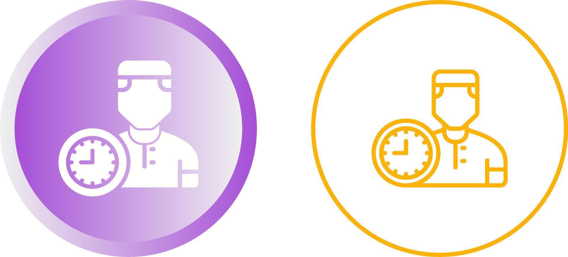 Working Hour Vector Icon