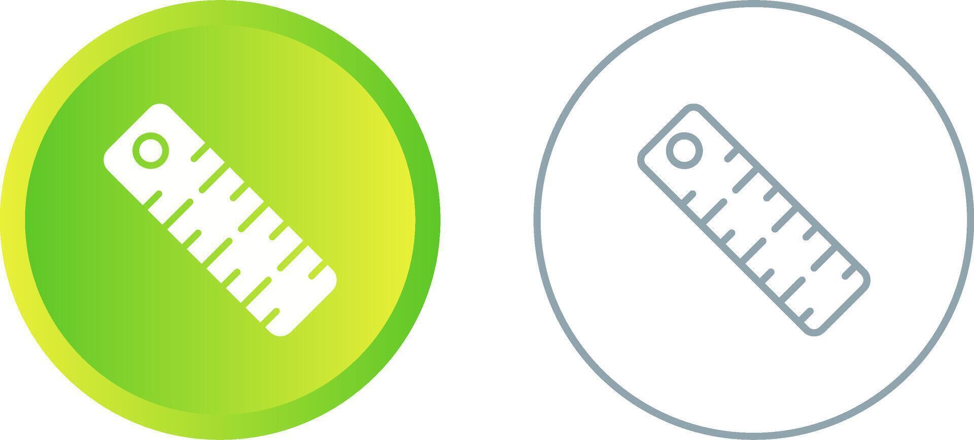 Ruler Vector Icon