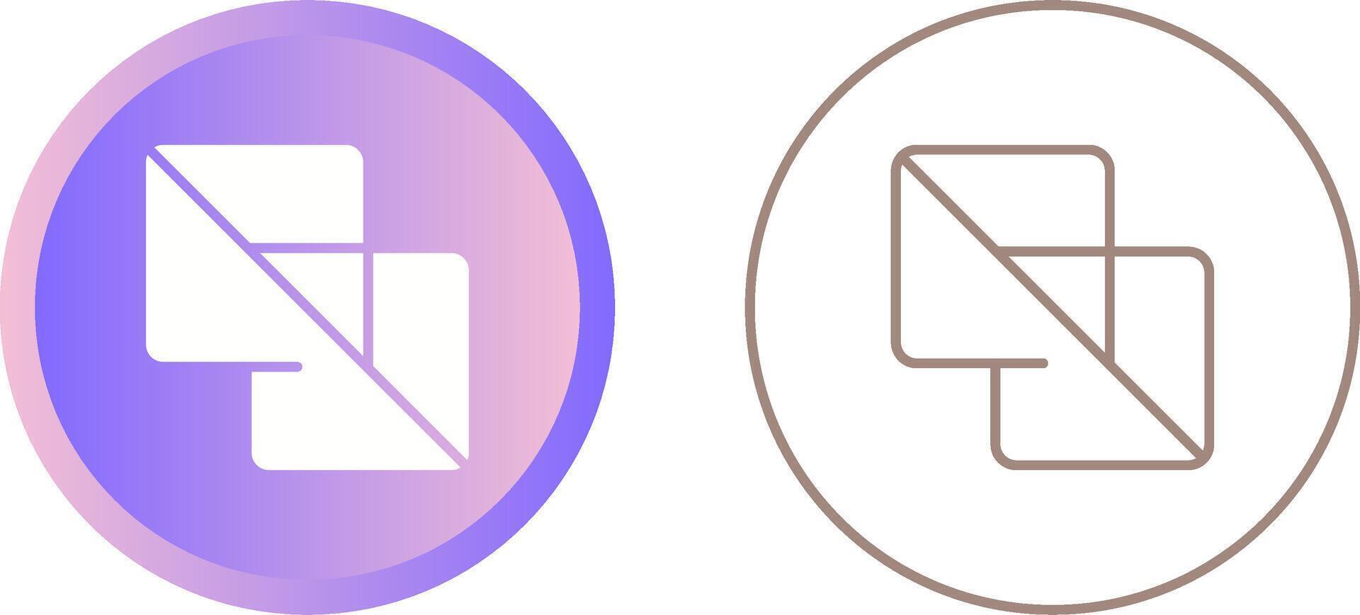 Flatten Vector Icon
