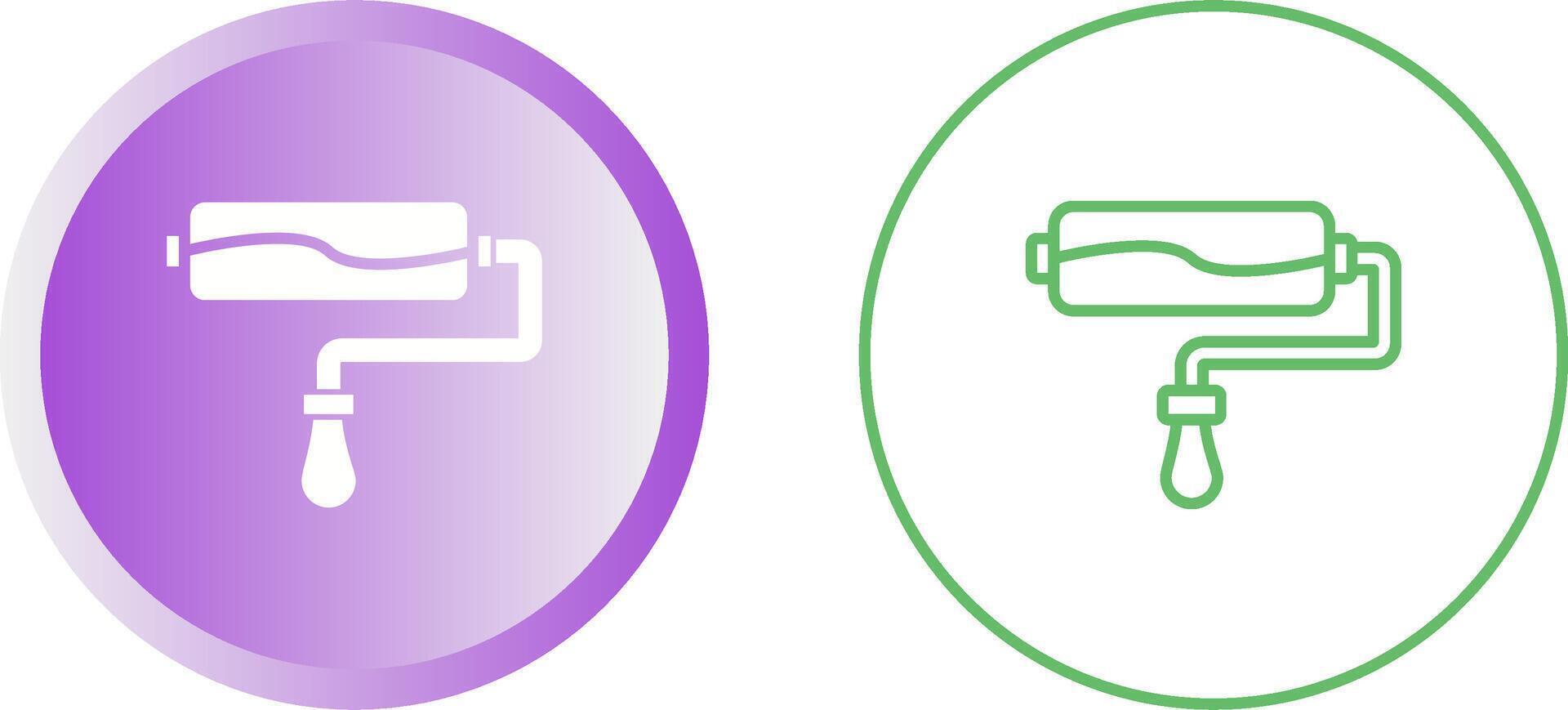 Paint Roller Vector Icon