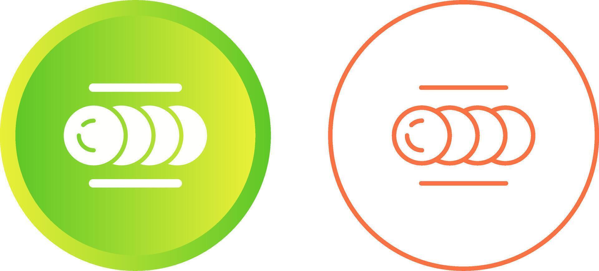Unique Two Icons Set vector