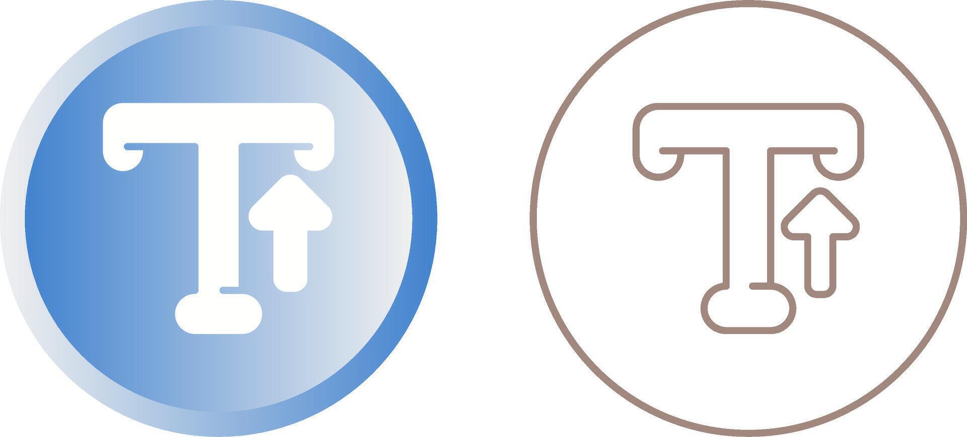 Typography Vector Icon