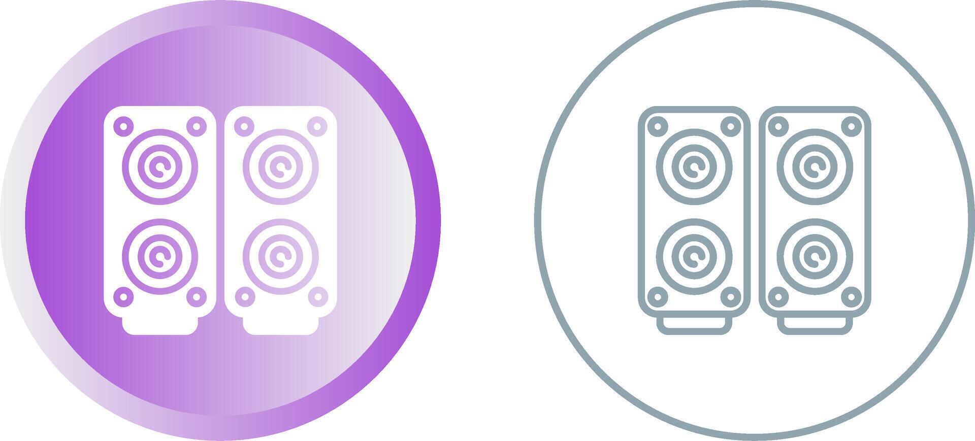 Speakers Vector Icon