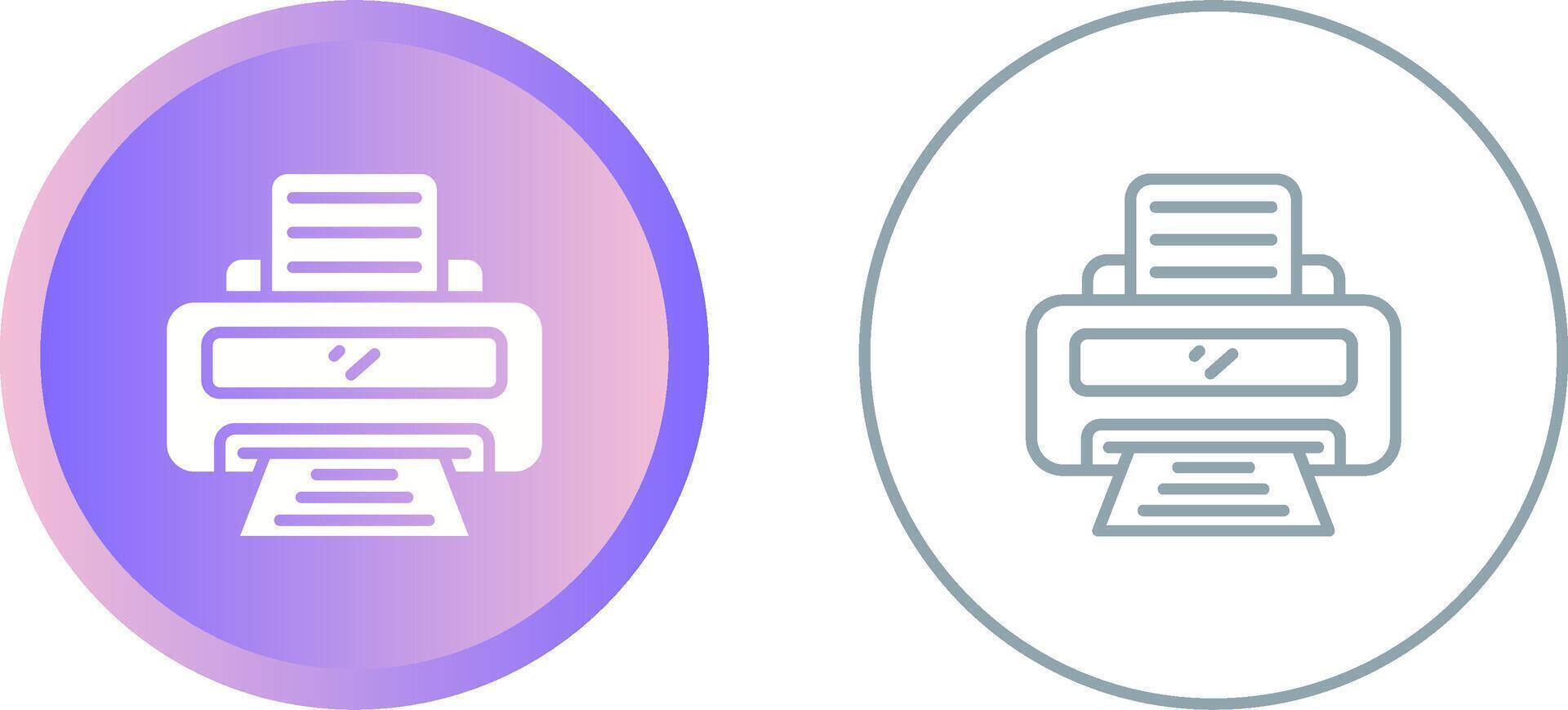 Printer Vector Icon