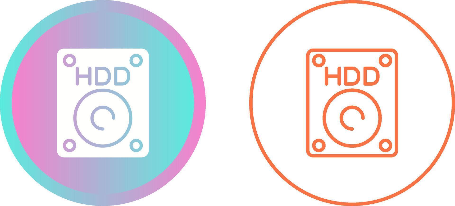 Hdd Vector Icon