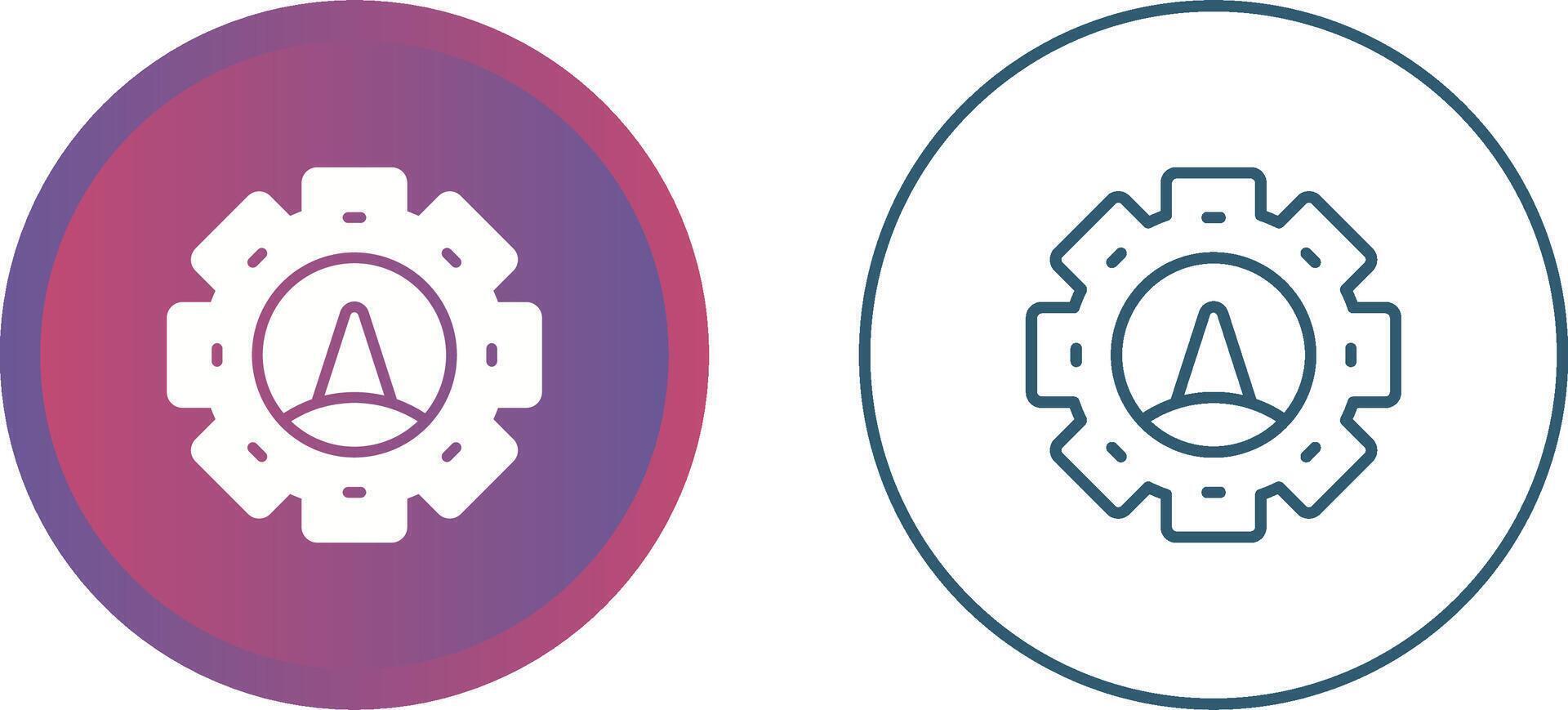 Gauge Vector Icon
