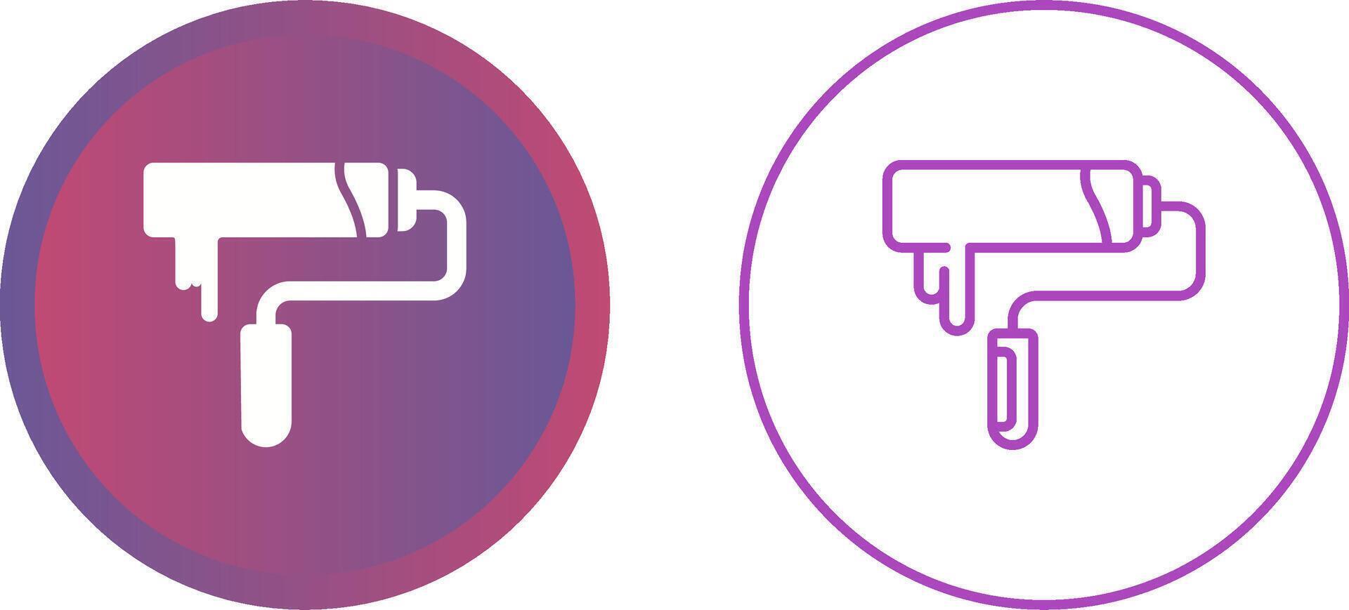 Paint Roller Vector Icon