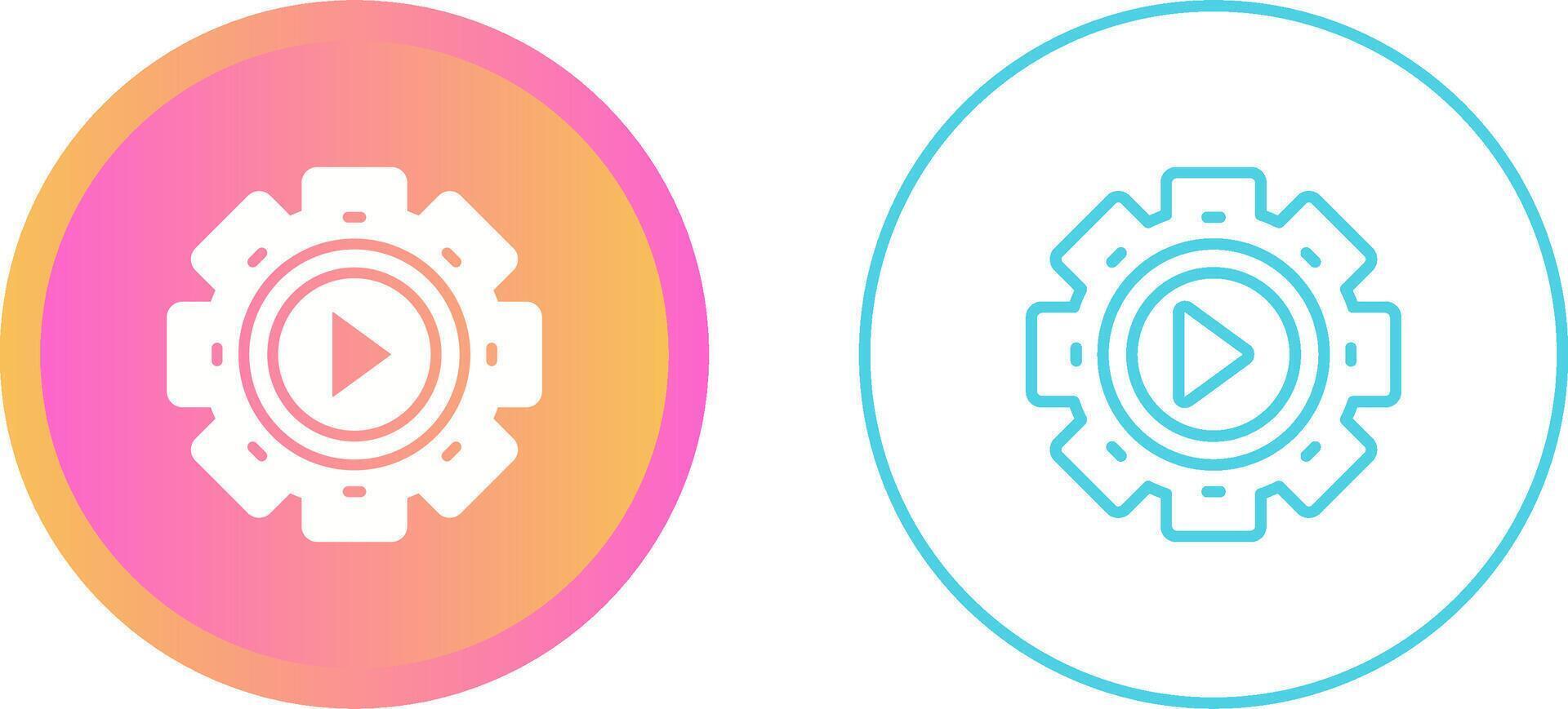 Multimedia Option Vector Icon