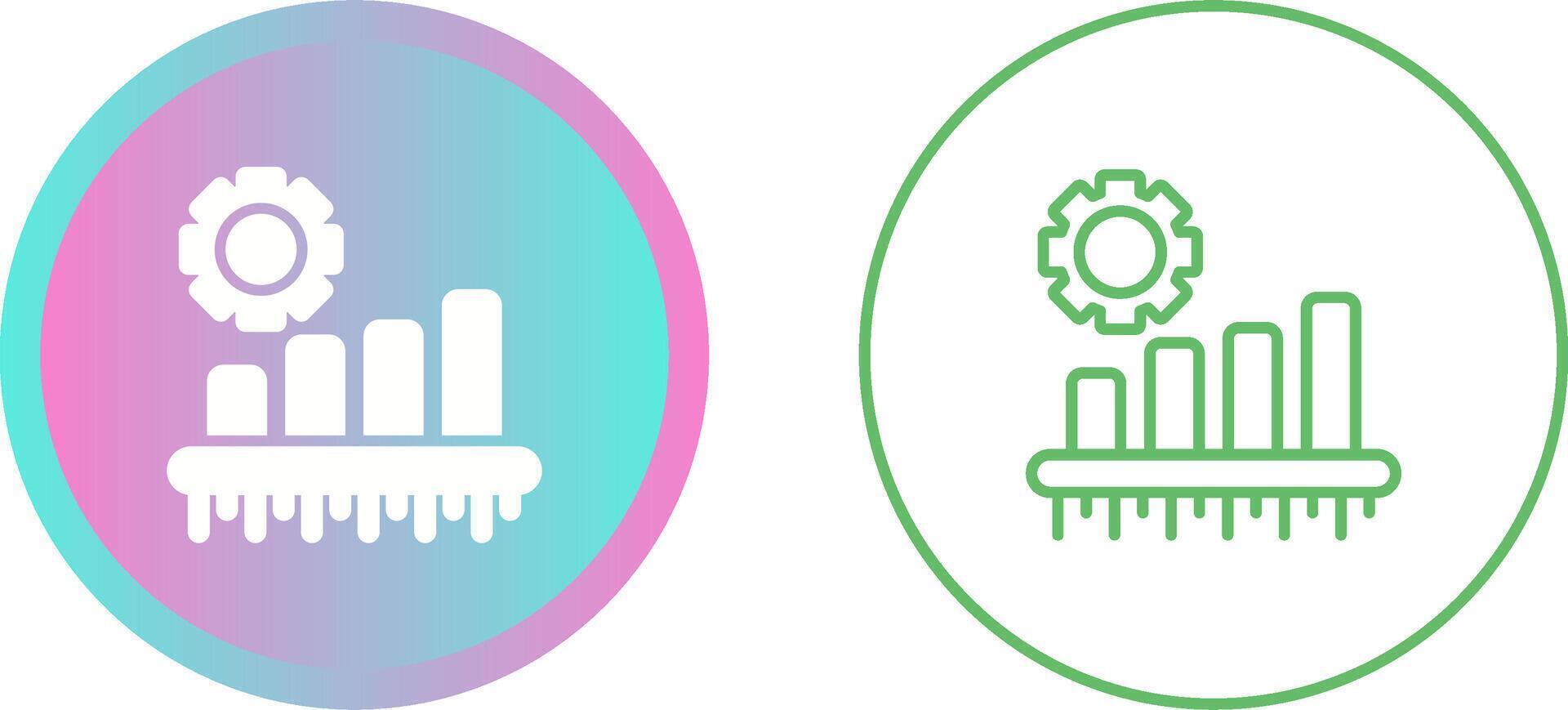 Bar Graph Vector Icon