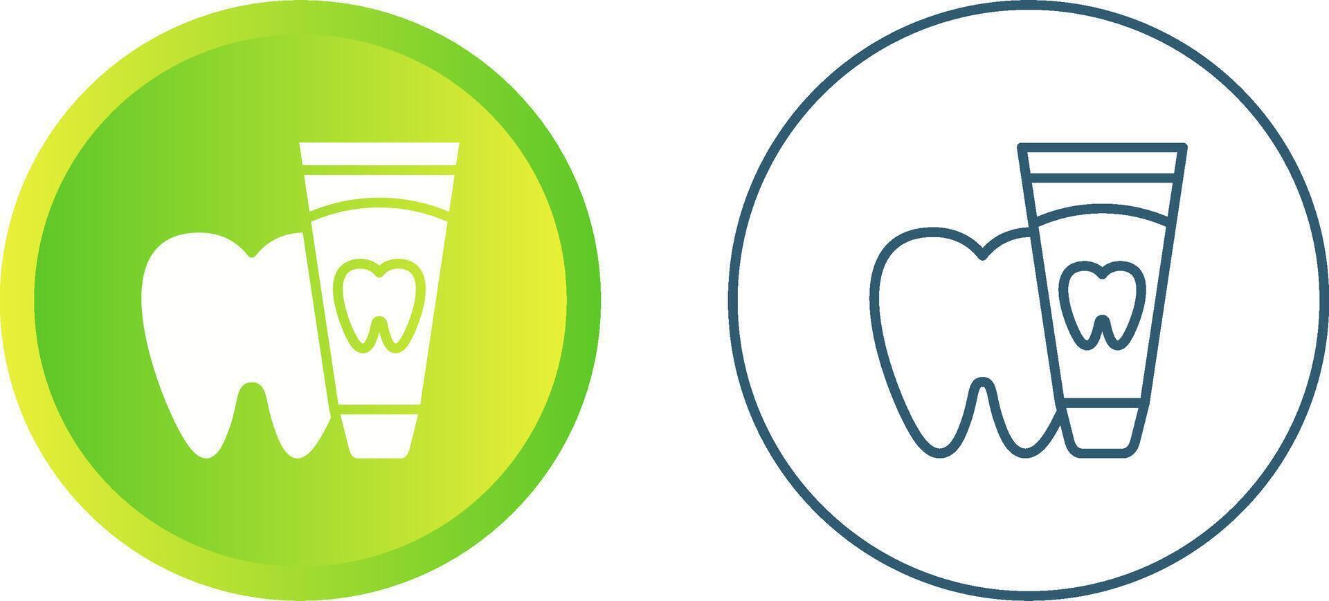 Toothpaste Vector Icon