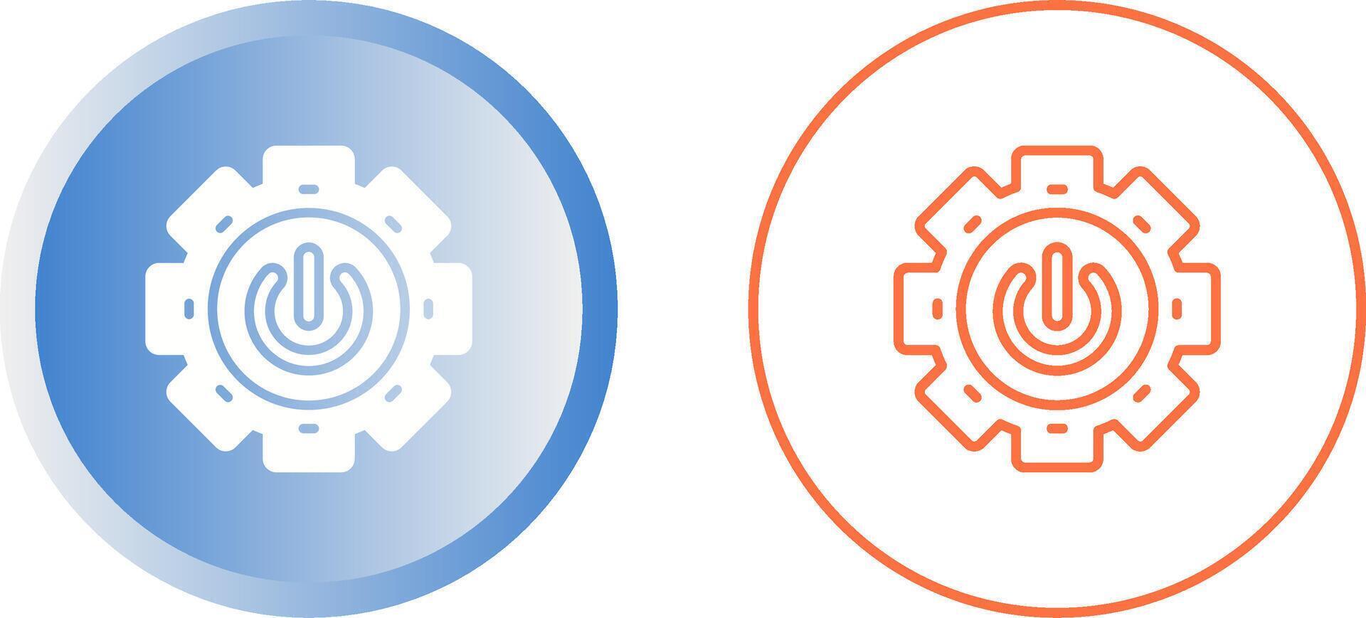 Power Button Vector Icon