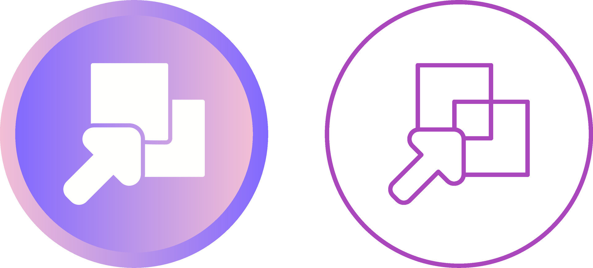 Overlap Vector Icon 40592936 Vector Art at Vecteezy