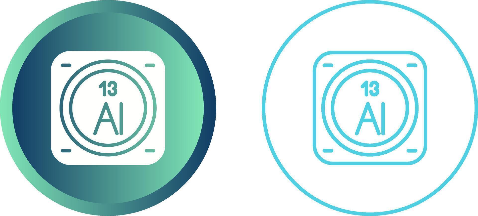 Aluminum Vector Icon