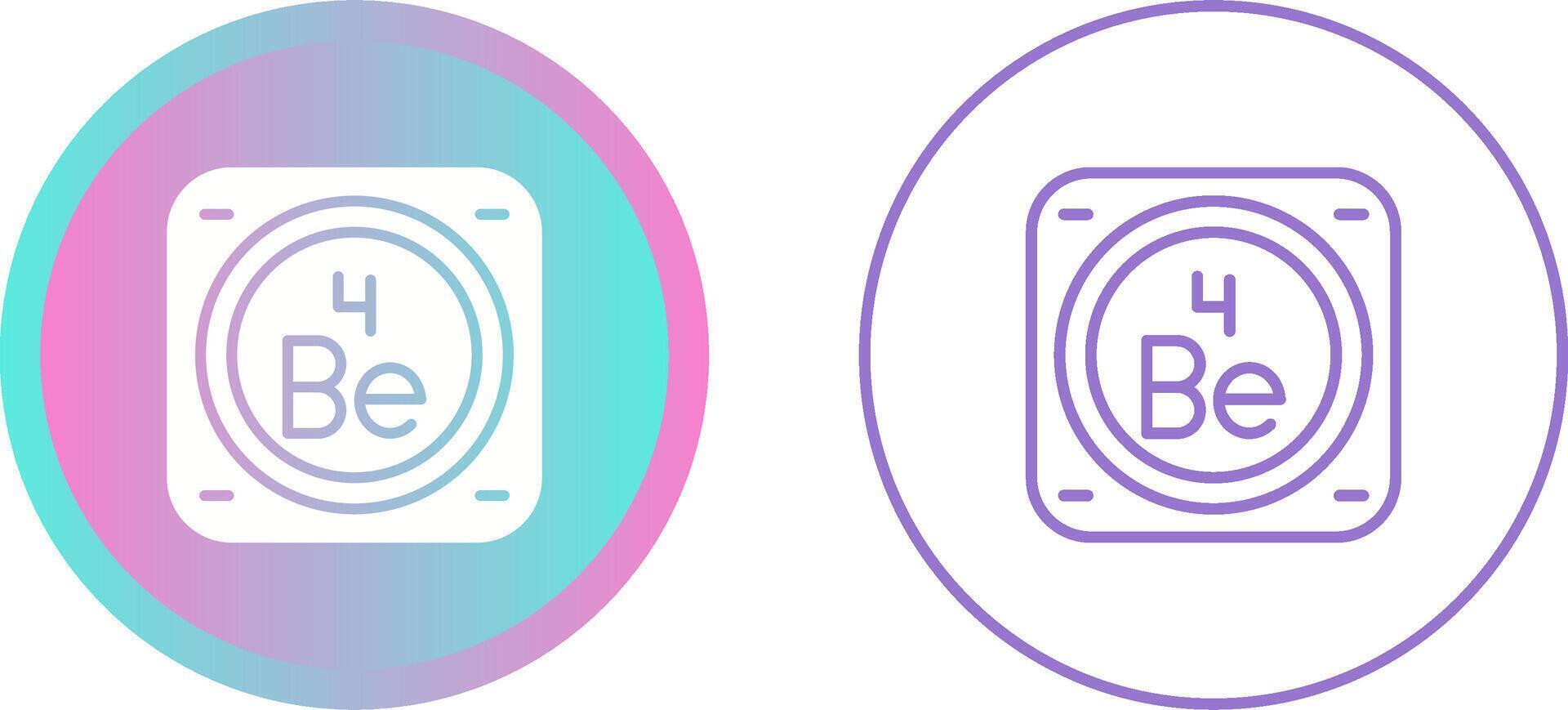 Chemical Element Vector Icon