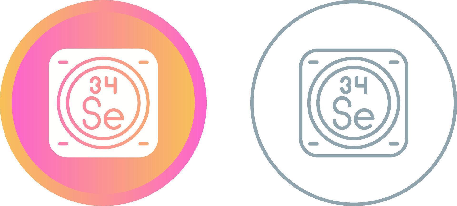 Chemical Element Vector Icon