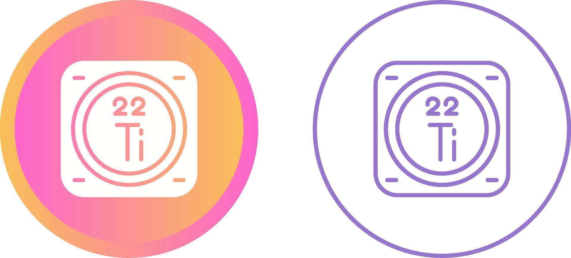 Titanium Vector Icon