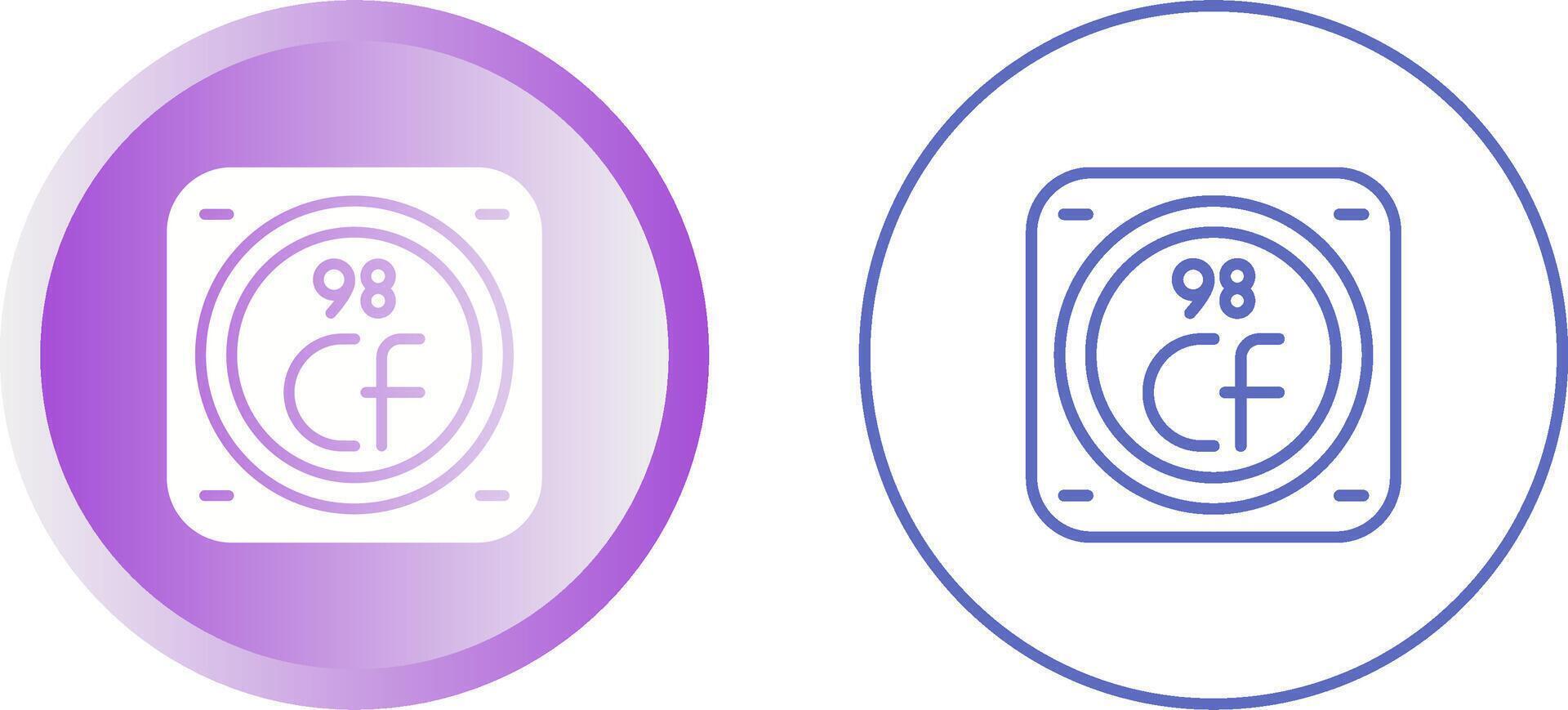 Unique Two Icons Set vector