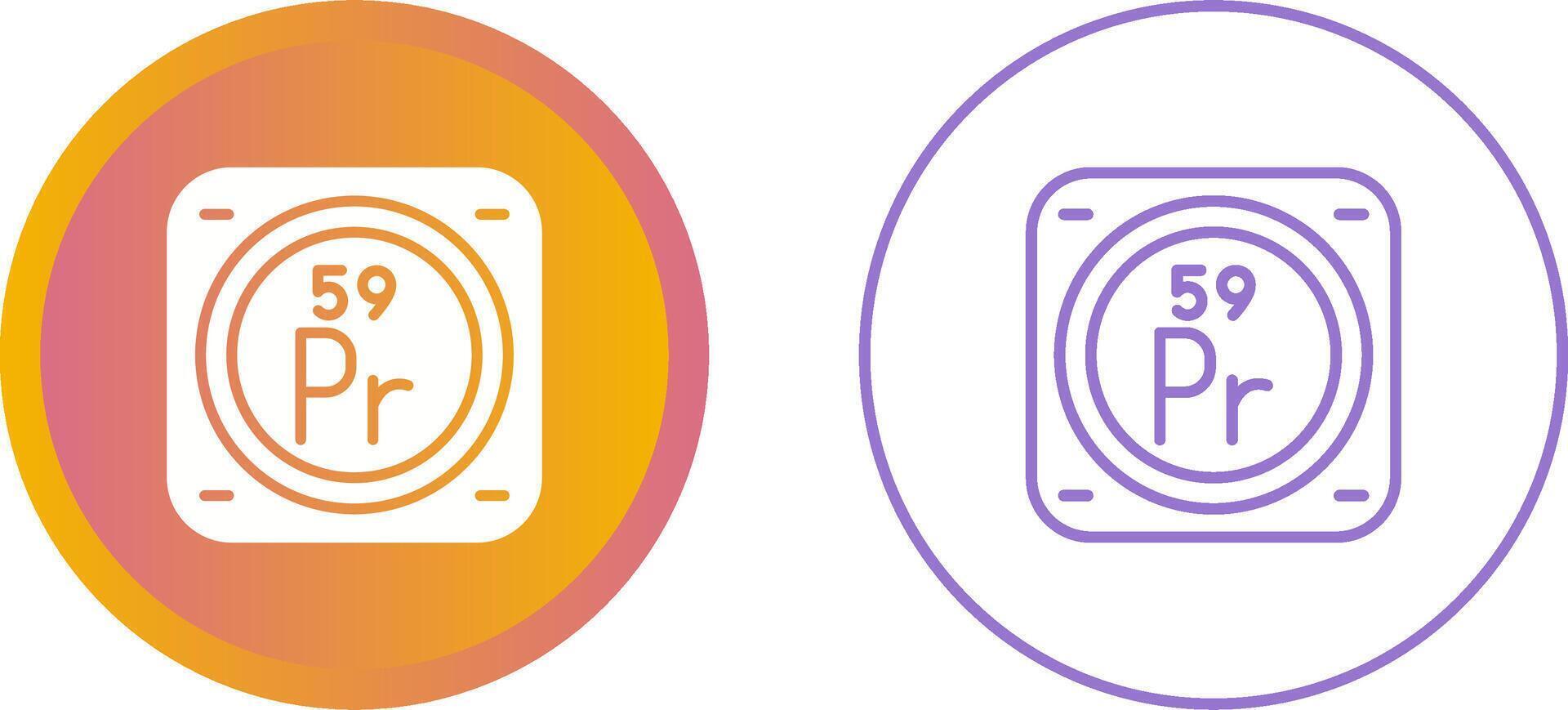 Unique Two Icons Set vector