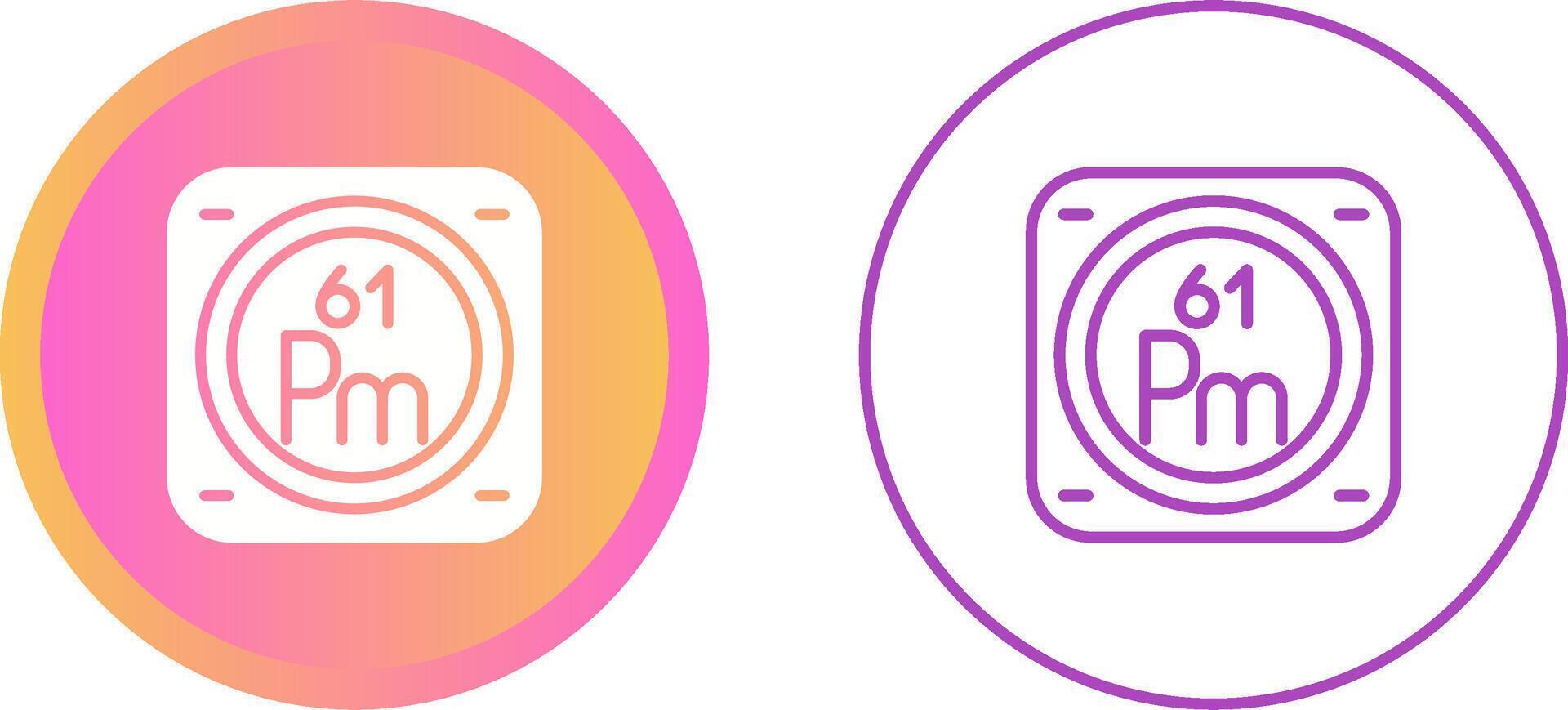 Unique Two Icons Set vector