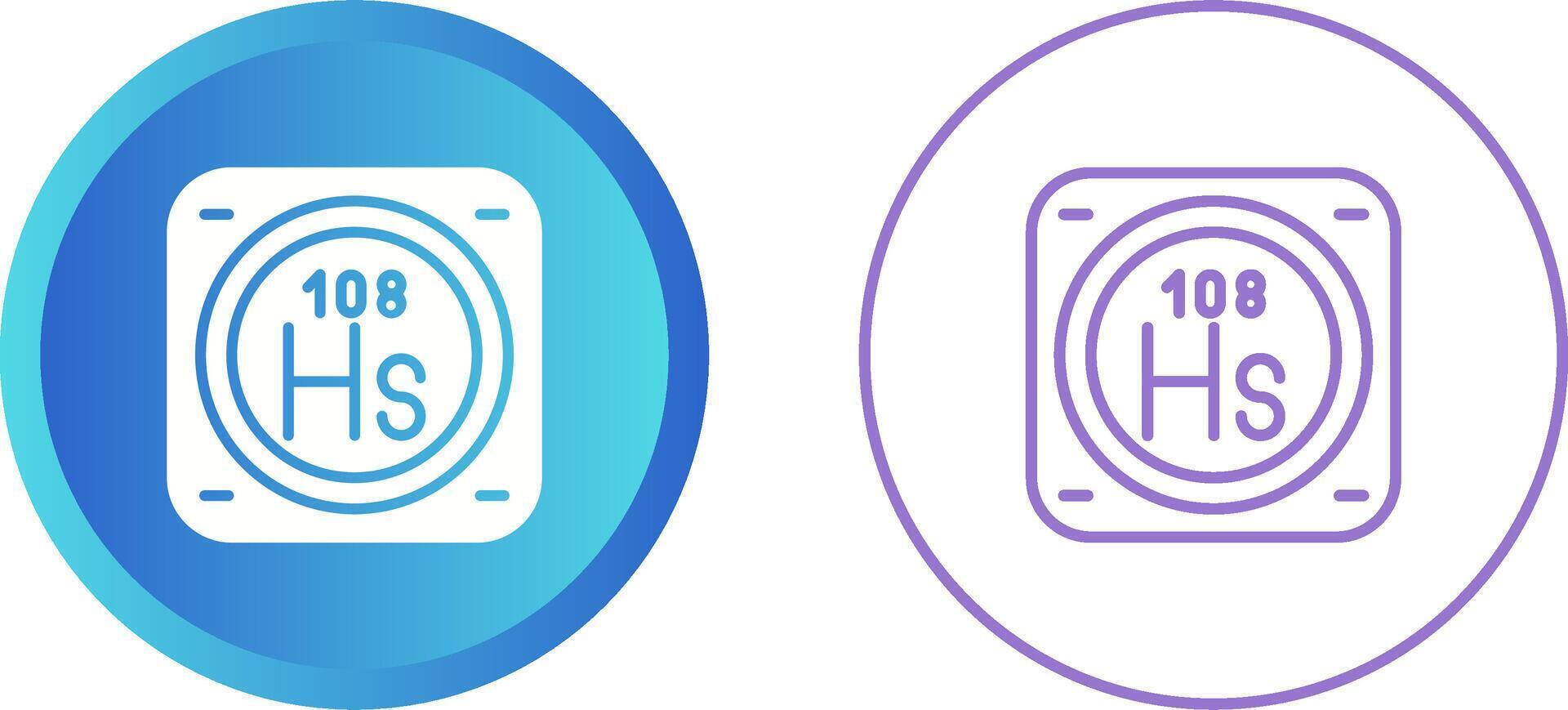 Unique Two Icons Set vector