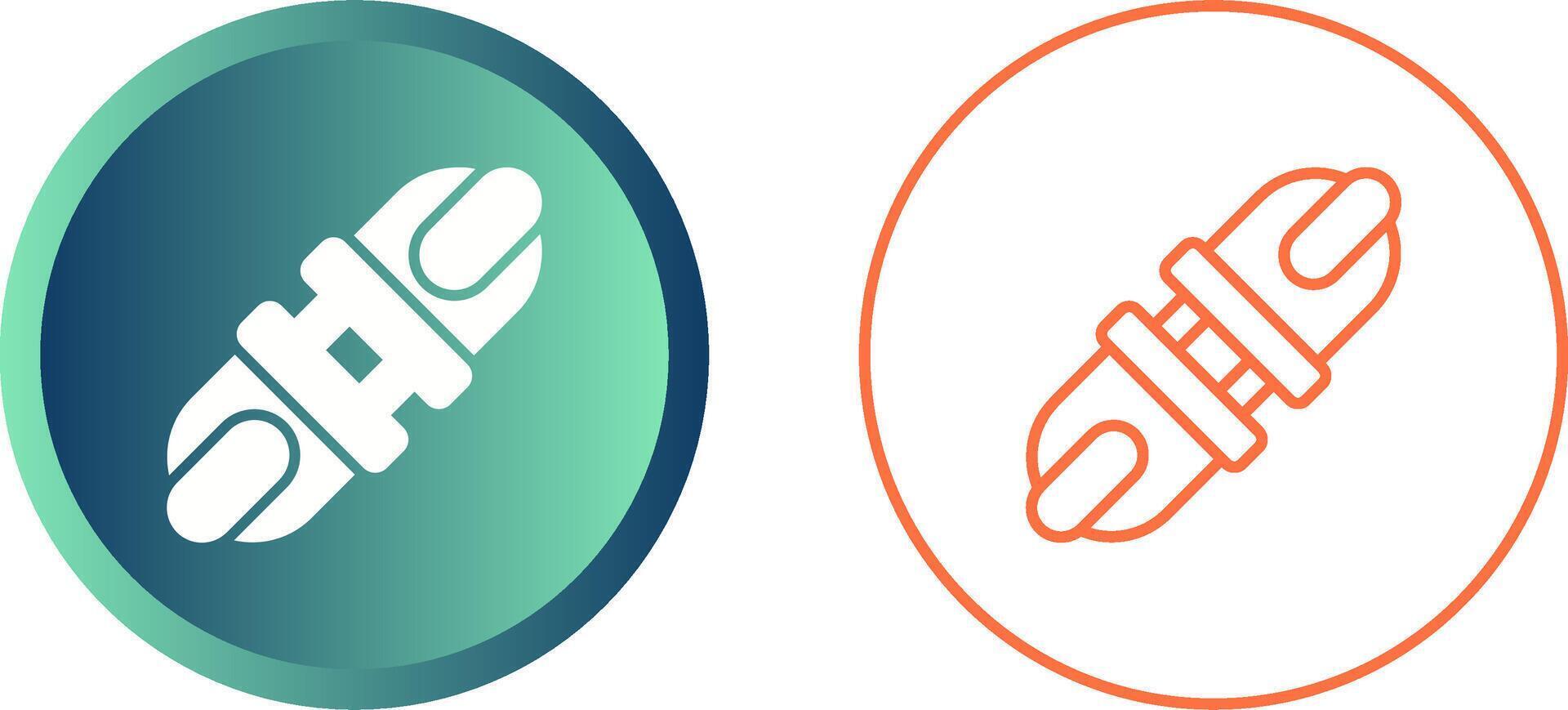 Unplugged Vector Icon