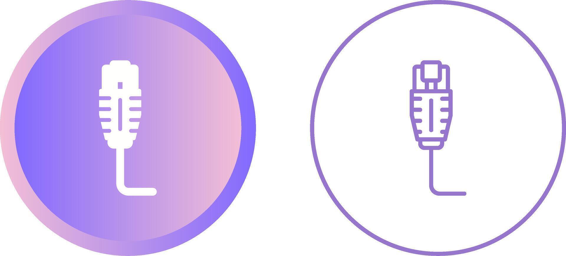 Unique Two Icons Set vector