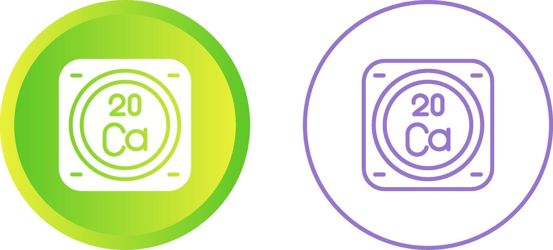 Unique Two Icons Set vector