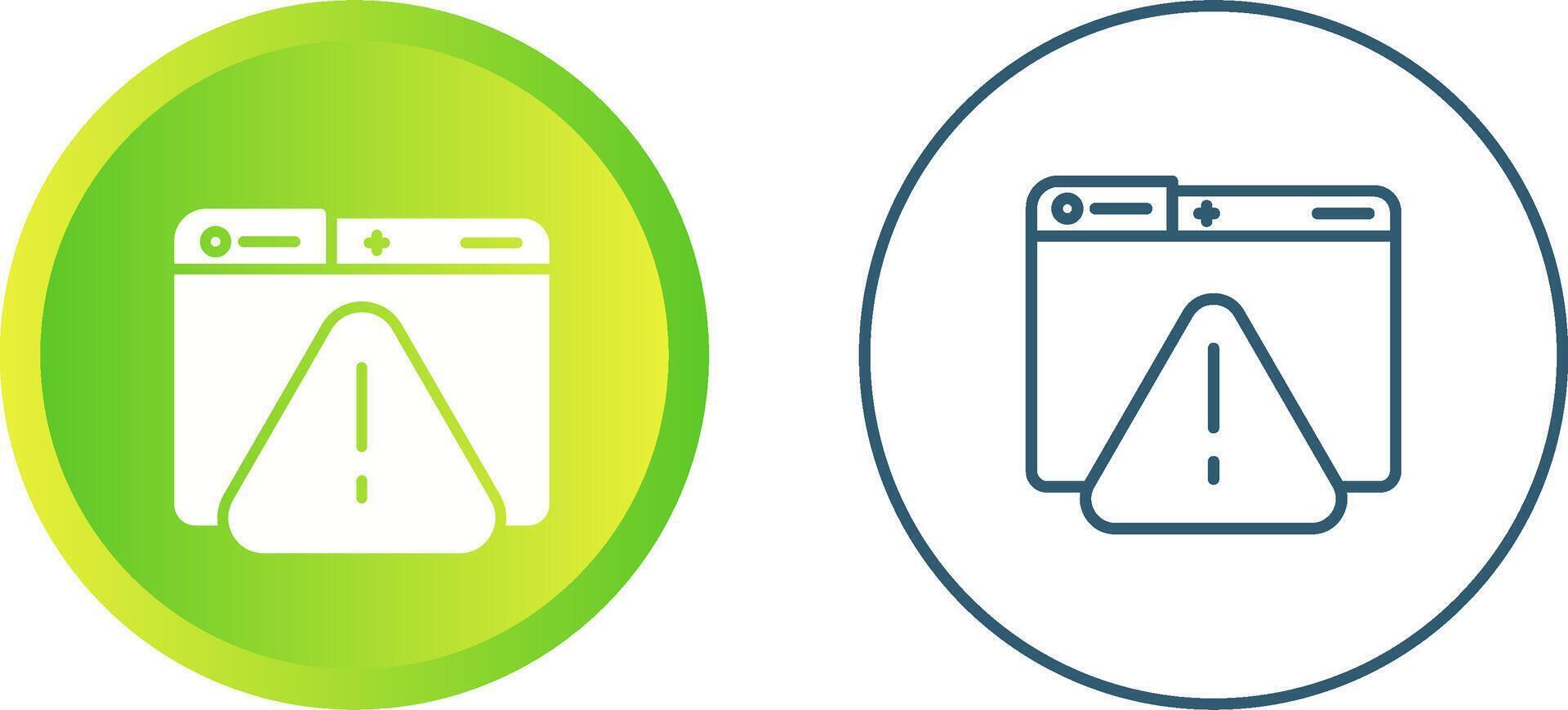 Warning Vector Icon
