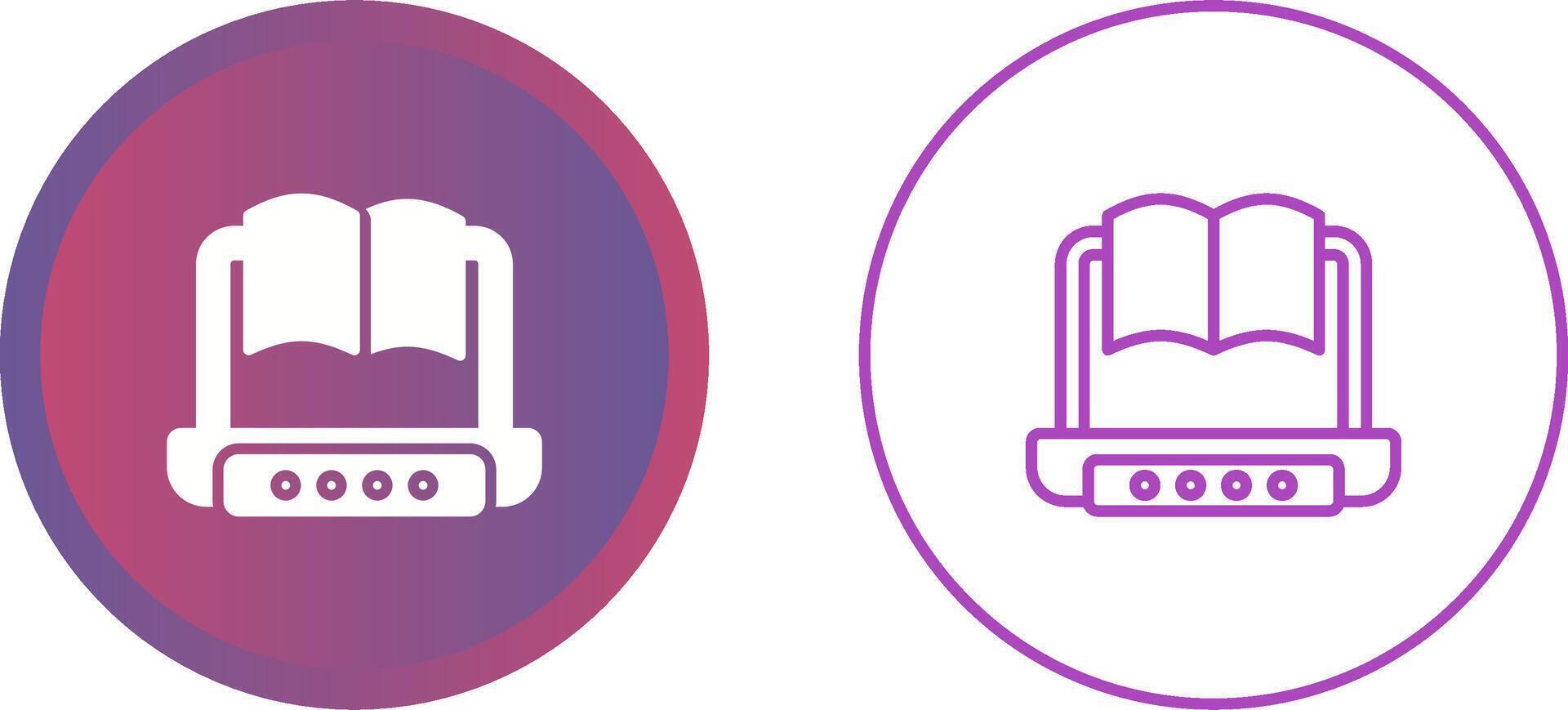 Manual Book Vector Icon