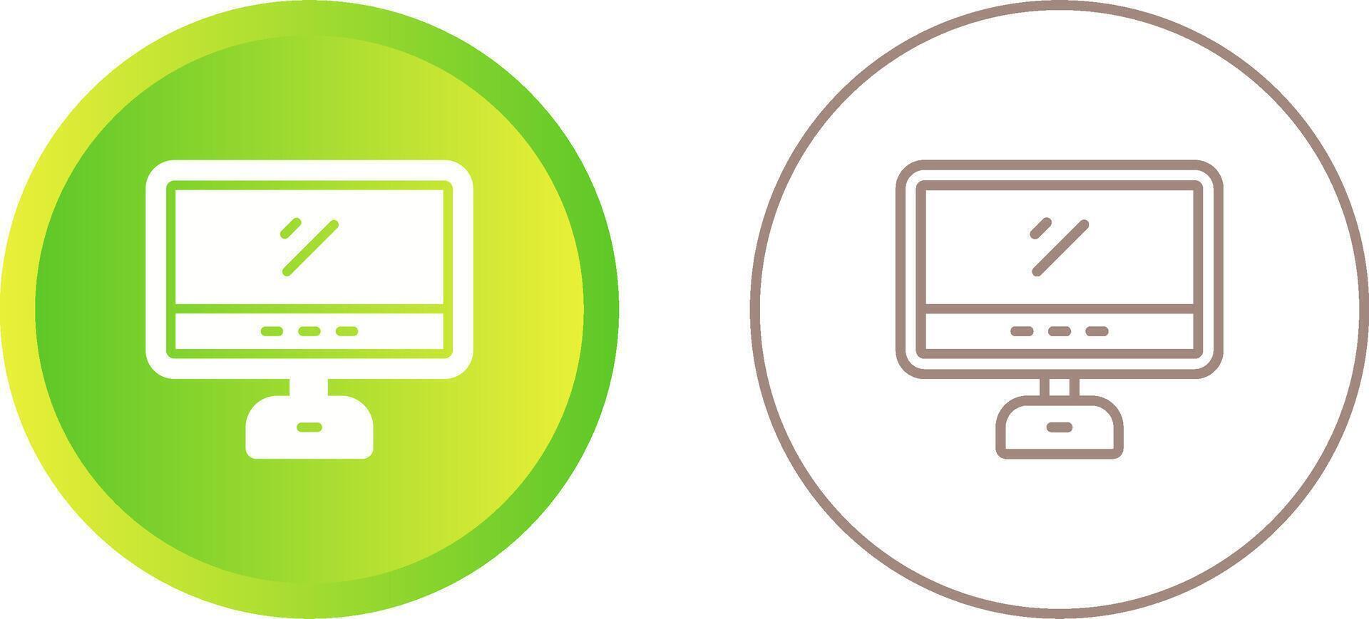 Desktop Vector Icon