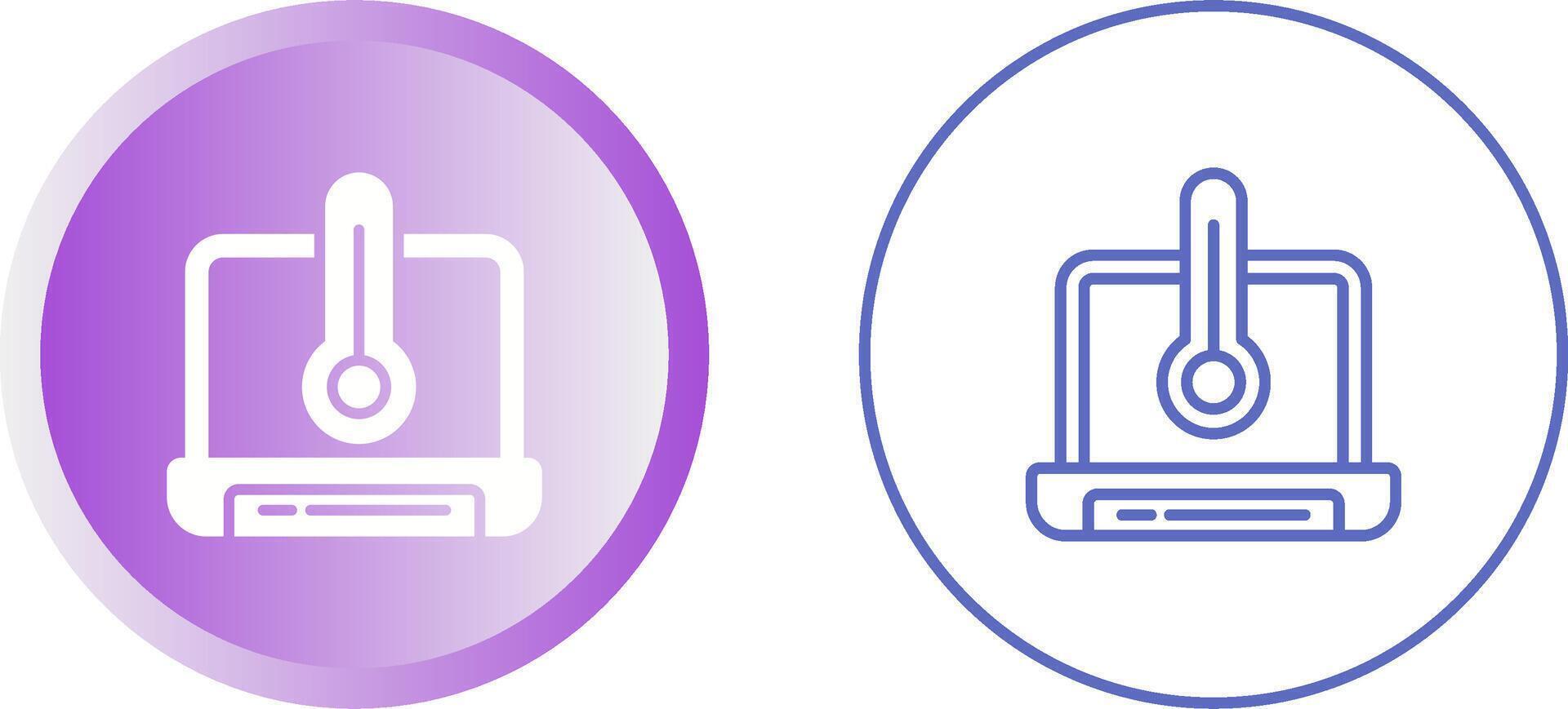 Unique Two Icons Set vector