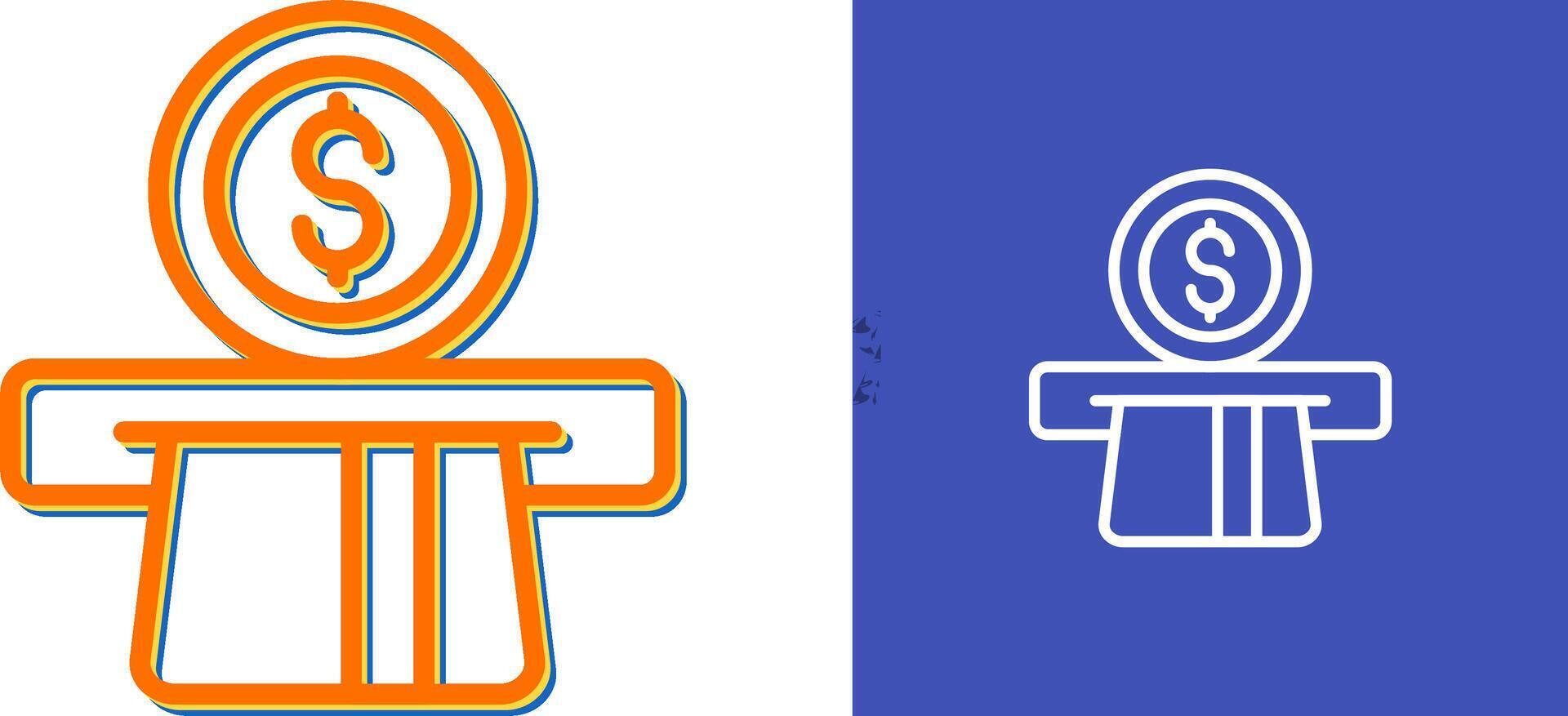 Automated Teller Machine Vector Icon