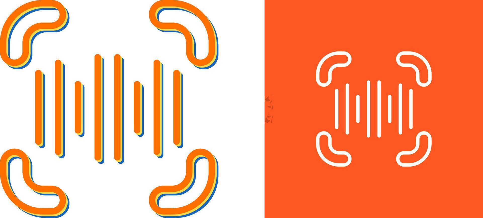 Voice Recognition Vector Icon