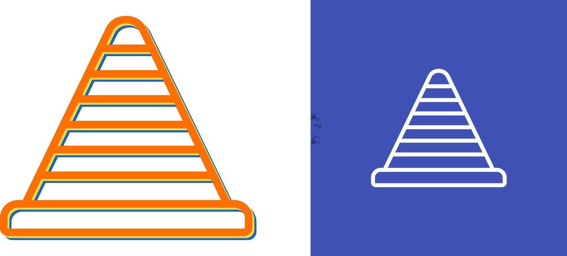 Traffic cone Vector Icon