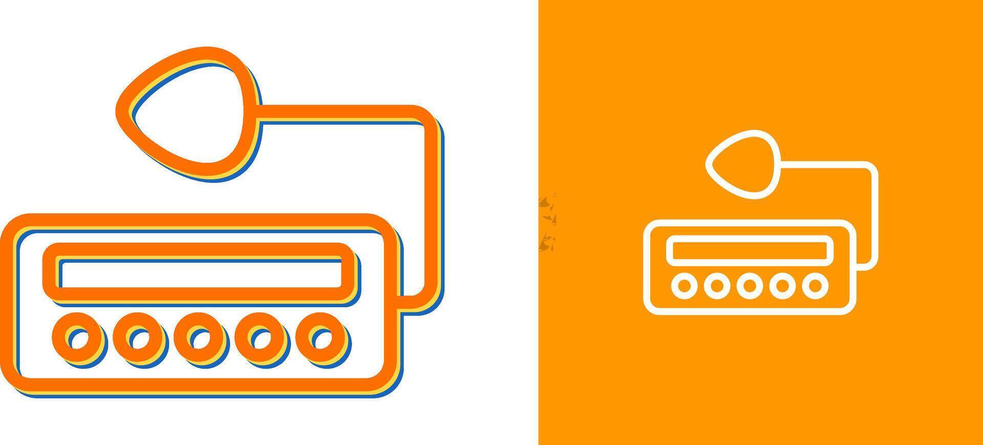 Taxi Radio Vector Icon