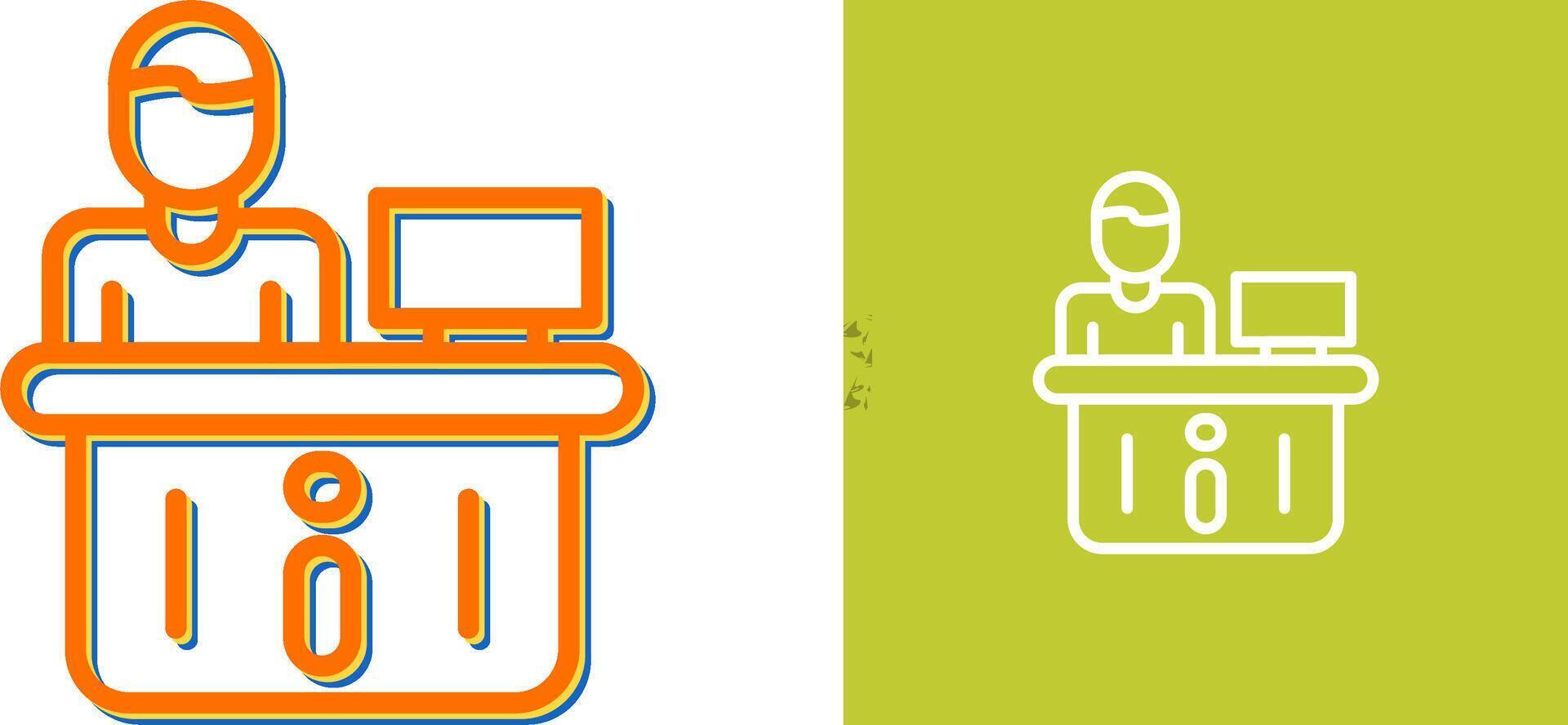 Reception Vector Icon