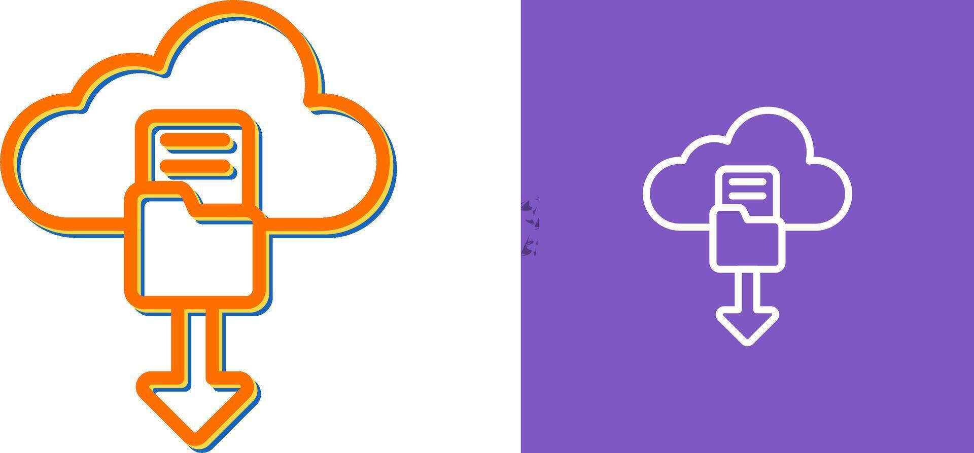 Cloud Security Auditing Vector Icon