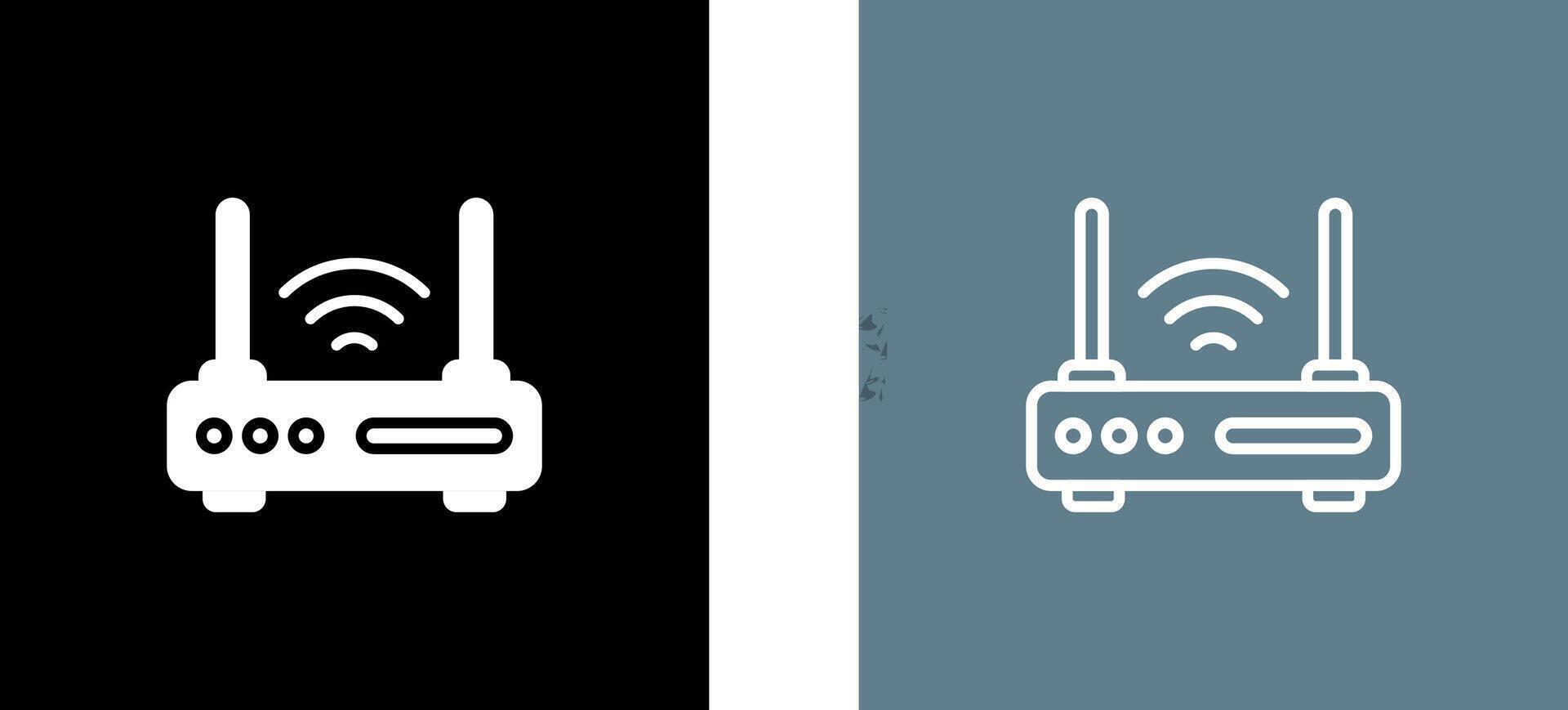 Router Vector Icon